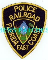 FLORIDA,FLORIDA EAST COAST RAILWAY POLICE 8